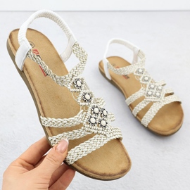 Women's comfortable sandals slip -up white artiker 56c1323 1 Women's comfortable sandals slip -up white artiker 56c1323 1