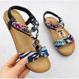 Women's comfortable sandals I slip -up navy blue artiker 56c1276 1 Women's comfortable sandals I slip -up navy blue artiker 56c1276 1