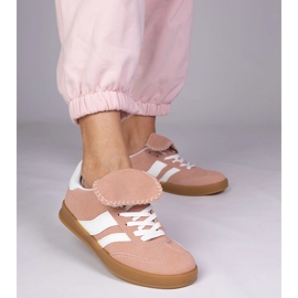 Pink sneakers women's sports sneakers 2 Pink sneakers women's sports sneakers 2