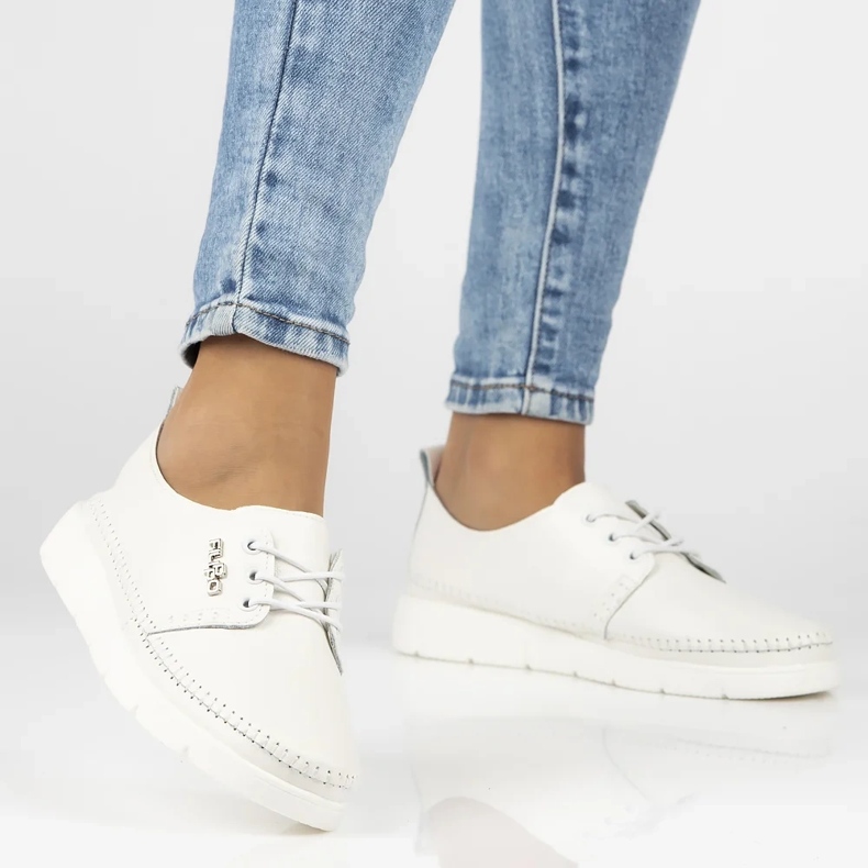 Filippo DP6747/25 WH leather sneakers white 2