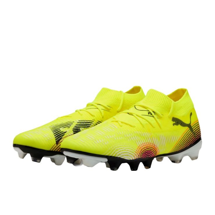 Puma Future 8 Match FG/AG 108140 03 football shoes yellow 1 Puma Future 8 Match FG/AG 108140 03 football shoes yellow 1