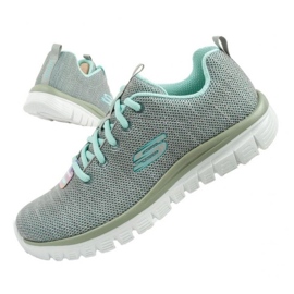 Skechers Graceful Twisted Fortune shoes 12614/Gymn grey 1