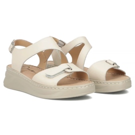 Filippo Women's leather sandals for beige ds7043/25 be wedges 1 Filippo Women's leather sandals for beige ds7043/25 be wedges 1