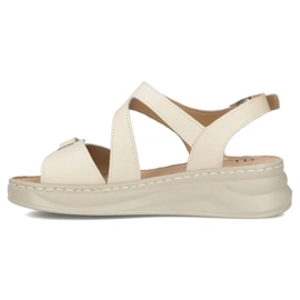 Filippo Women's leather sandals for beige ds7043/25 be wedges 2 Filippo Women's leather sandals for beige ds7043/25 be wedges 2