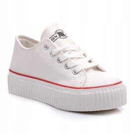 New Age Sneakers On The Platform Like Creepers white 2
