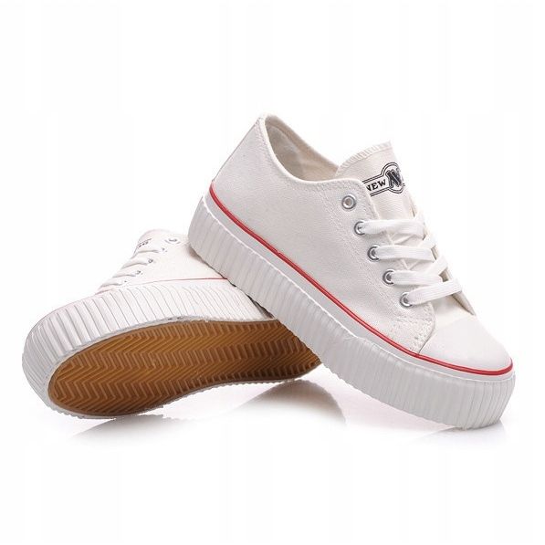 New Age Sneakers On The Platform Like Creepers white 1