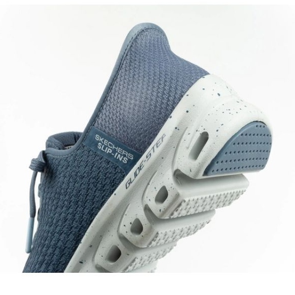Skechers Glide-Step 104571/SLT shoes with a membrane blue 2