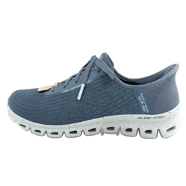 Skechers Glide-Step 104571/SLT shoes with a membrane blue 4