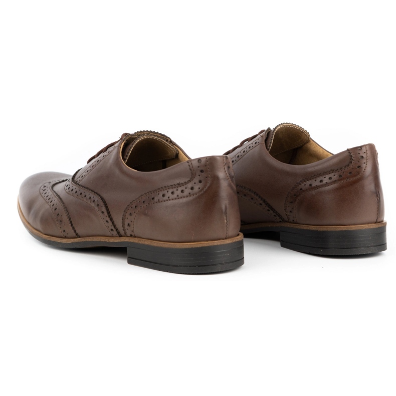Olivier Formal shoes leather brogs 306gt brown mocha 3