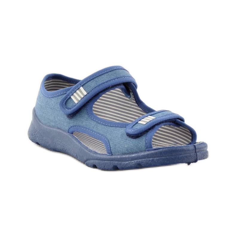 Sandals, slippers Befado 113y010 blue 1