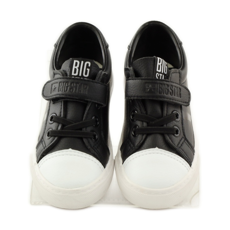 Big star 374039 black sports sneakers white 4