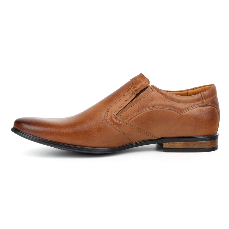 Olivier Men's leather formal shoes 1035 BRAF BUF brown 1 Olivier Men's leather formal shoes 1035 BRAF BUF brown 1