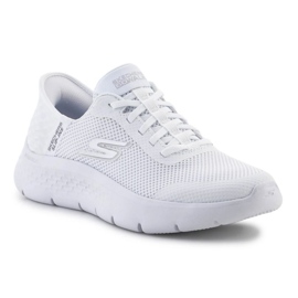 Skechers Slip-Inss: Go Walk Flex-Grand Entry 124836-WHT shoes white 1 Skechers Slip-Inss: Go Walk Flex-Grand Entry 124836-WHT shoes white 1
