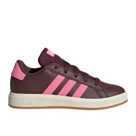 Adidas Grand Court 2.0 Lifestyle Tennis Lace-Up JR JR5111 shoes red 1