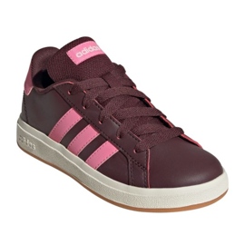 Adidas Grand Court 2.0 Lifestyle Tennis Lace-Up JR JR5111 shoes red 2 Adidas Grand Court 2.0 Lifestyle Tennis Lace-Up JR JR5111 shoes red 2