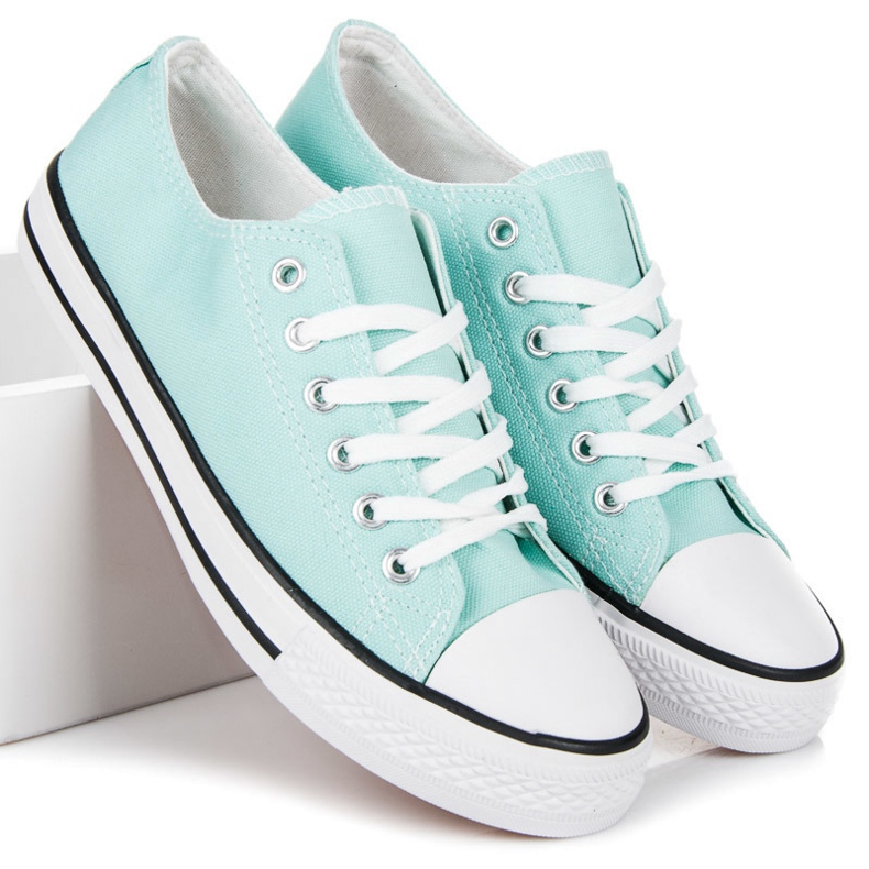 Mint Sneakers green 1