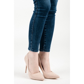 Seastar Beige high heels 1