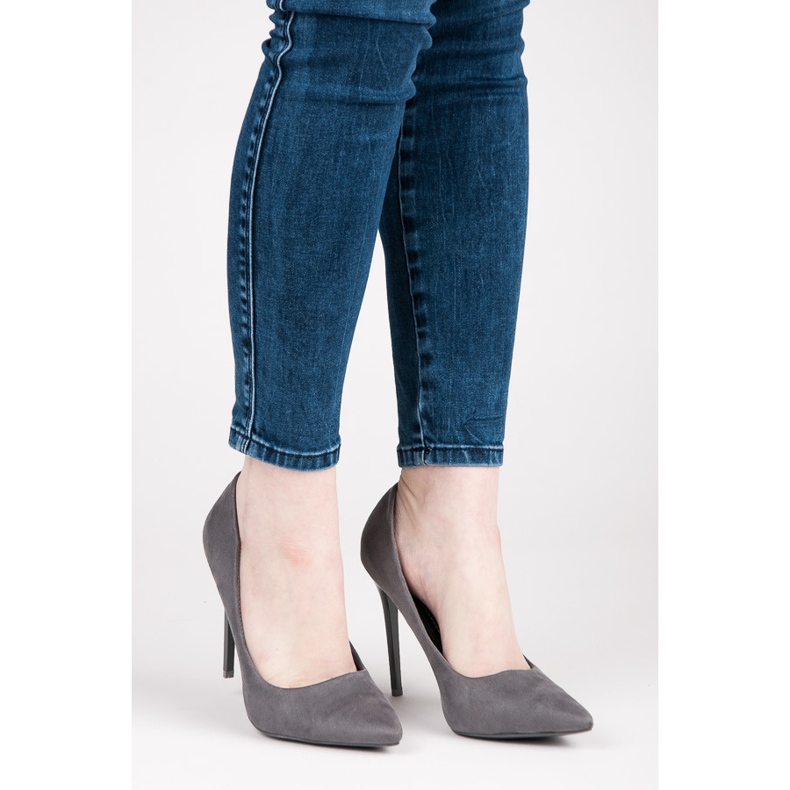 Seastar Gray high heels grey 1