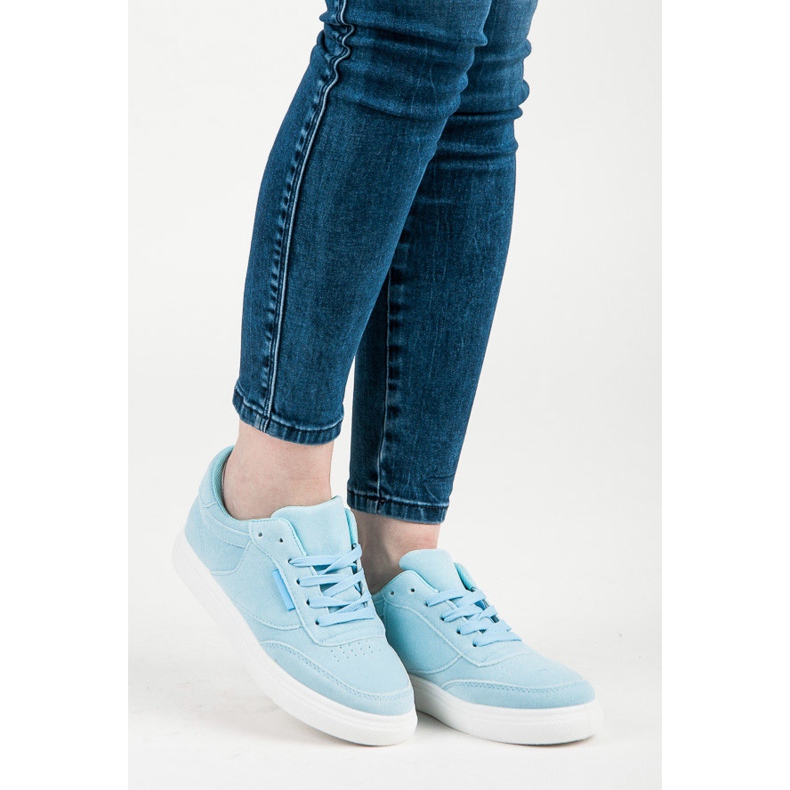 Sneakers On The Platform blue 1