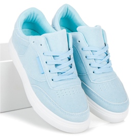 Sneakers On The Platform blue 2