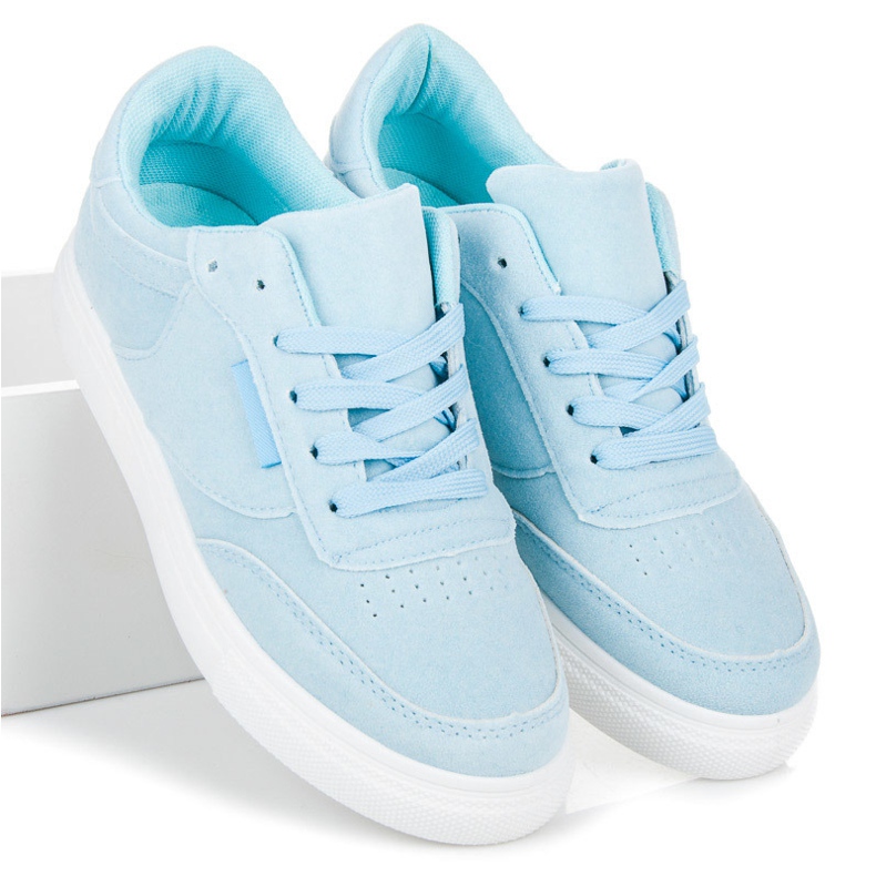 Sneakers On The Platform blue 2