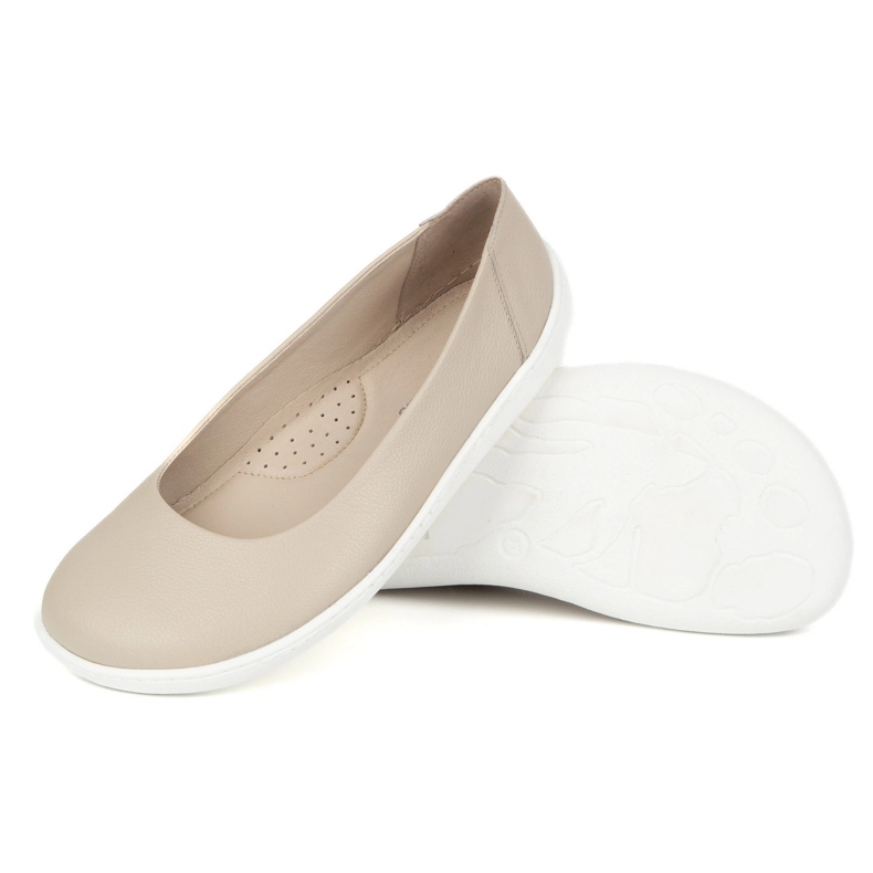 Olivier Barefoot women's minimalist pumps slipped 1771pol beige 1