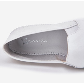 Maciejka leather ballerinas T3512-11 white 2 Maciejka leather ballerinas T3512-11 white 2