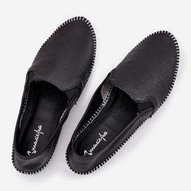Maciejka leather ballerinas T3512-71 black 2