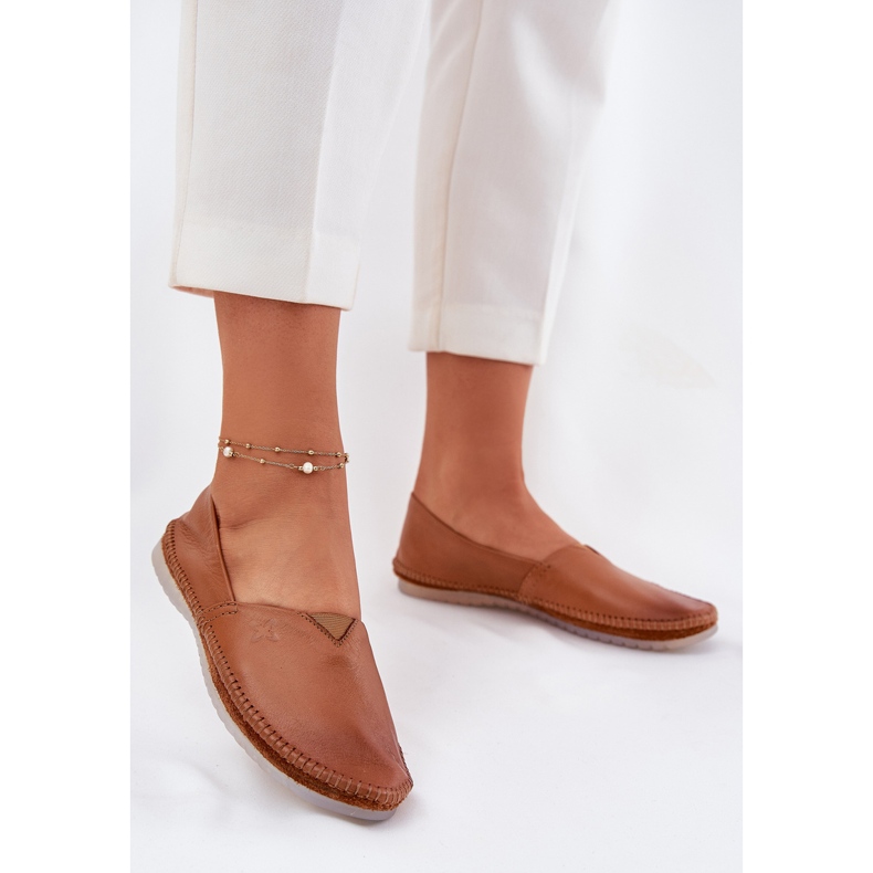 Leather ballerinas smooth Maciejka T1930-29 brown 2 Leather ballerinas smooth Maciejka T1930-29 brown 2