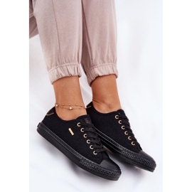 Women's material sneakers big star rr274765 black 2 Women's material sneakers big star rr274765 black 2