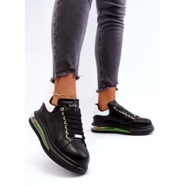 Sneakers Sports Women's Leather Goe NN2N4030 Black 3