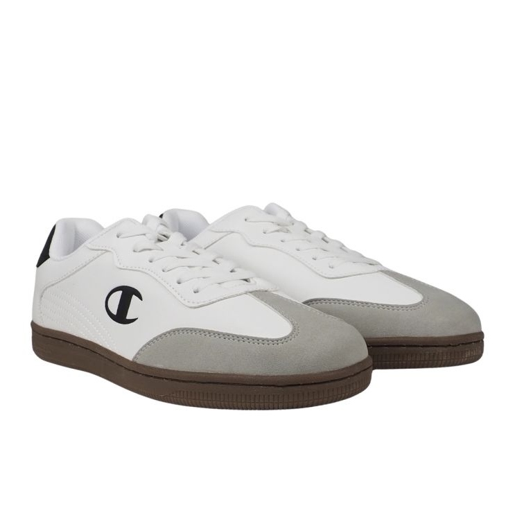 Champion shoes prestige mix material low cut s22330 ww001 white 1 Champion shoes prestige mix material low cut s22330 ww001 white 1