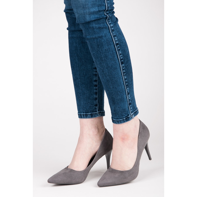 Seastar Pumps On A Pin grey 1