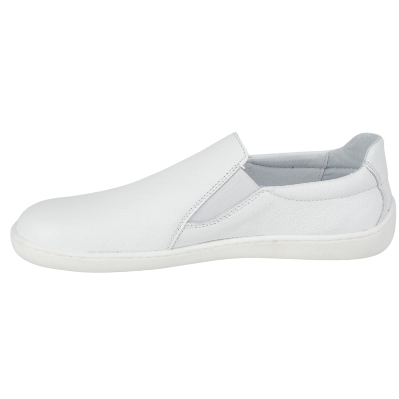 Olivier Women's minimalist barefoot sliding 1308pol white 1