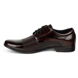 Olivier Elegant leather shoes 271T2 cherry red 1