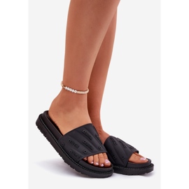 Women's flip flops on the platform Big Star RR274A540 black 1