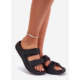 Women's foam flip flops with Big Star RR274A527 Black Velcro 1 Women's foam flip flops with Big Star RR274A527 Black Velcro 1