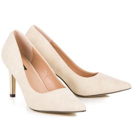 Suede heels vices brown 1