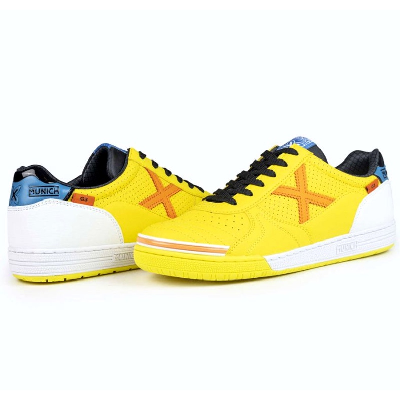 Munich Menich g-3 Profit Sport 419 in 3111419 Men's indoor football shoes yellow 2 Munich Menich g-3 Profit Sport 419 in 3111419 Men's indoor football shoes yellow 2