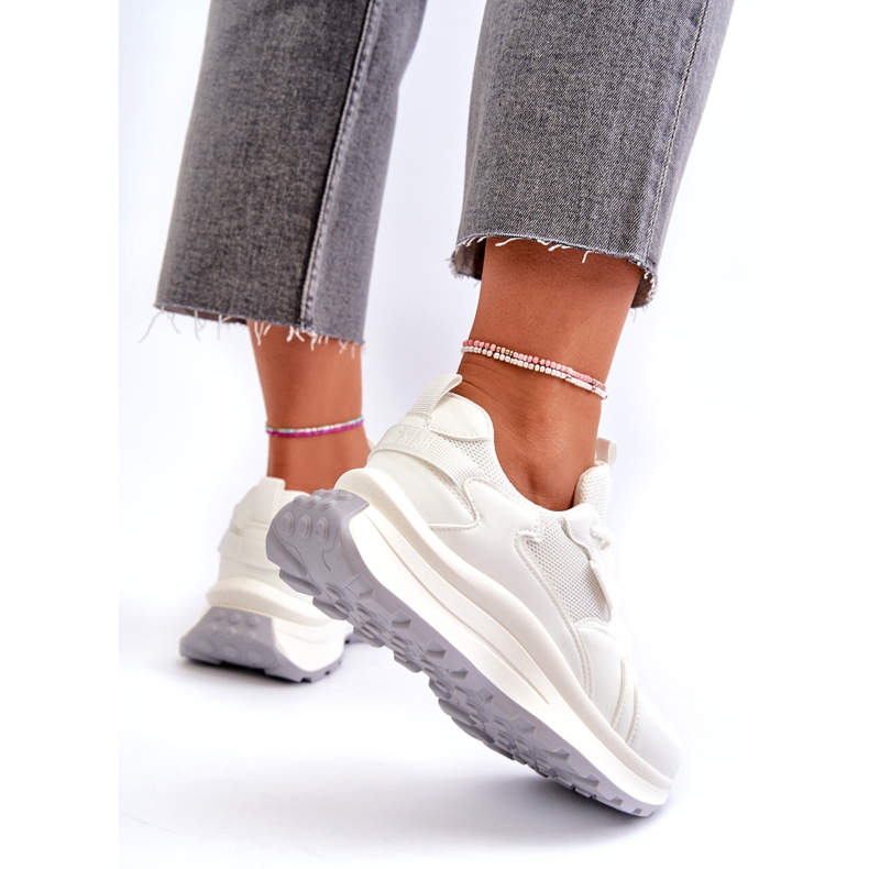 HI-POLY System Big Star Women's Sneakers NN274A107 White 3 HI-POLY System Big Star Women's Sneakers NN274A107 White 3