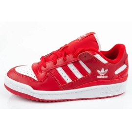 Adidas Forum Low Cl U HQ1495 sports shoes red 2 Adidas Forum Low Cl U HQ1495 sports shoes red 2