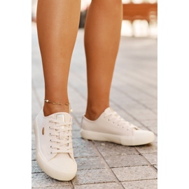 Women's material sneakers big star rr274768 beige 2 Women's material sneakers big star rr274768 beige 2