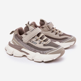 Sneakers Sports shoes for Khaki Velcro beige 1 Sneakers Sports shoes for Khaki Velcro beige 1