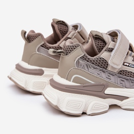 Sneakers Sports shoes for Khaki Velcro beige 2 Sneakers Sports shoes for Khaki Velcro beige 2