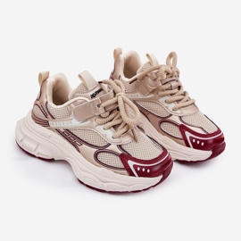 Children's sneakers on a thick gold sole golden 1 Children's sneakers on a thick gold sole golden 1