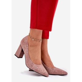 Vinceza Elegant pumps on the Vincez 62223 pink post 1