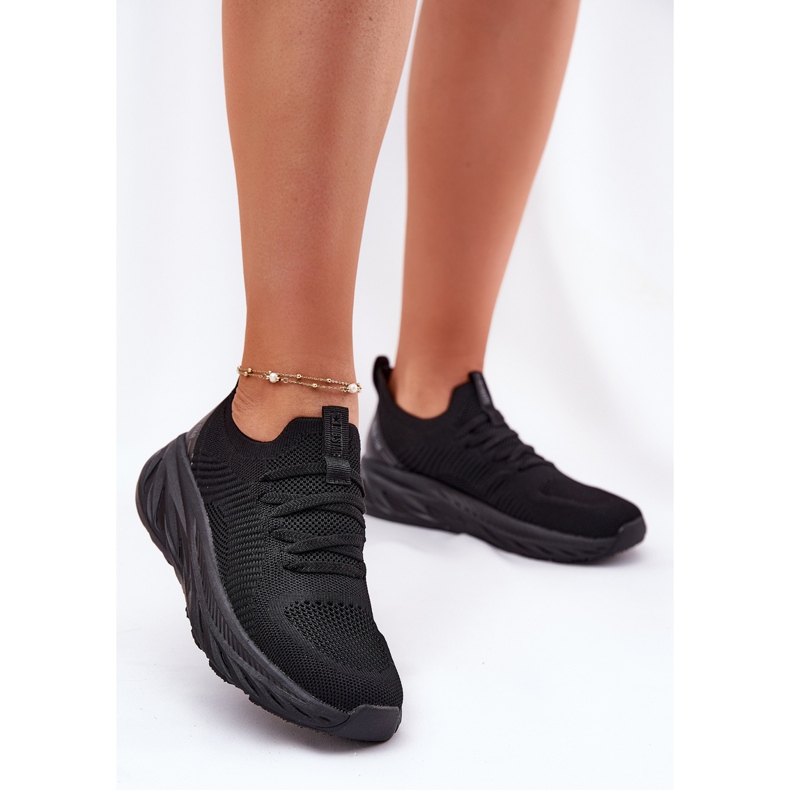 Slocked Light Sports Shoes Women's Big Star RR274A132 HI-POLY SYSTEM Black System 2 Slocked Light Sports Shoes Women's Big Star RR274A132 HI-POLY SYSTEM Black System 2