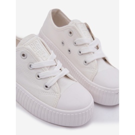Big Star RR374009 Białe lace -up sneakers white 2 Big Star RR374009 Białe lace -up sneakers white 2