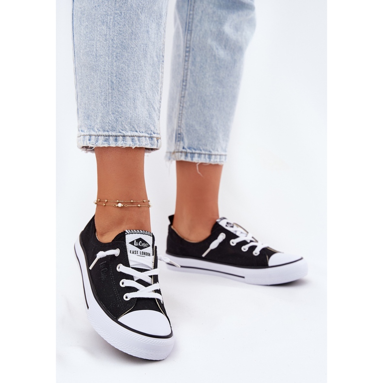 Material Women's Sneakers Lee Cooper LCW-25-02-3299L black 2
