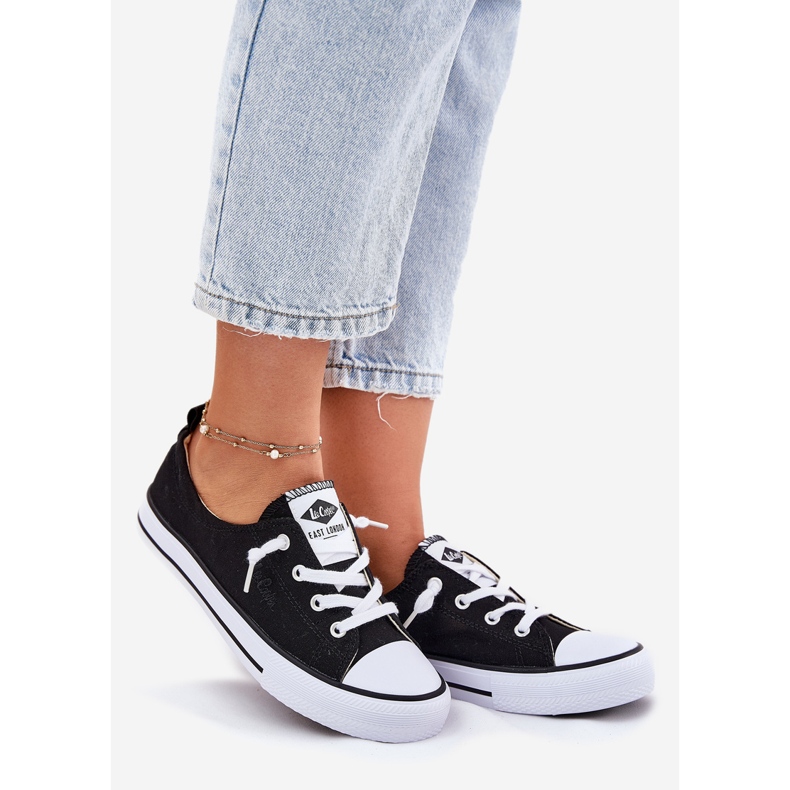 Material Women's Sneakers Lee Cooper LCW-25-02-3299L black 1
